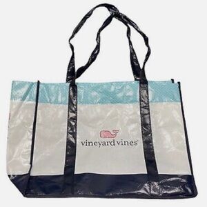 VINEYARD VINES Pink Whale Tote Shopping Beach Bag 16 x 11.5 x 5 inches